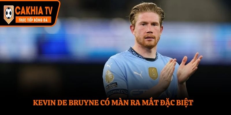 De Bruyne trở lại giữa trận trực tiếp bóng đá Man City vs Napoli
